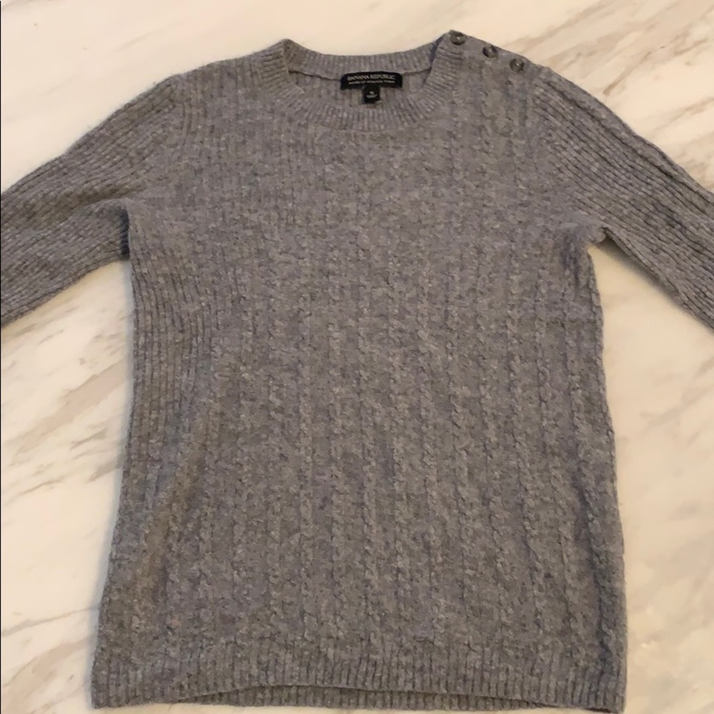 Banana Republic Italian Yarn Cashmere/Merino Wool